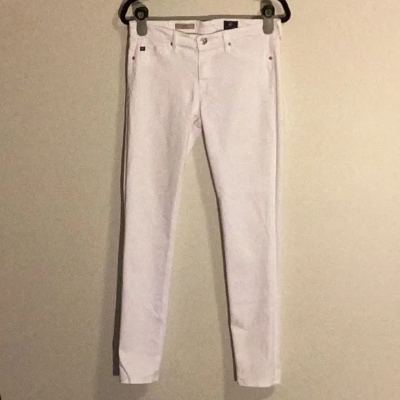 AG jeans 29 (6~8) white jeans 5 pockets - Picture 3 of 6